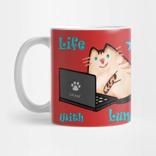 Laptop Cats ComputerTime Mug